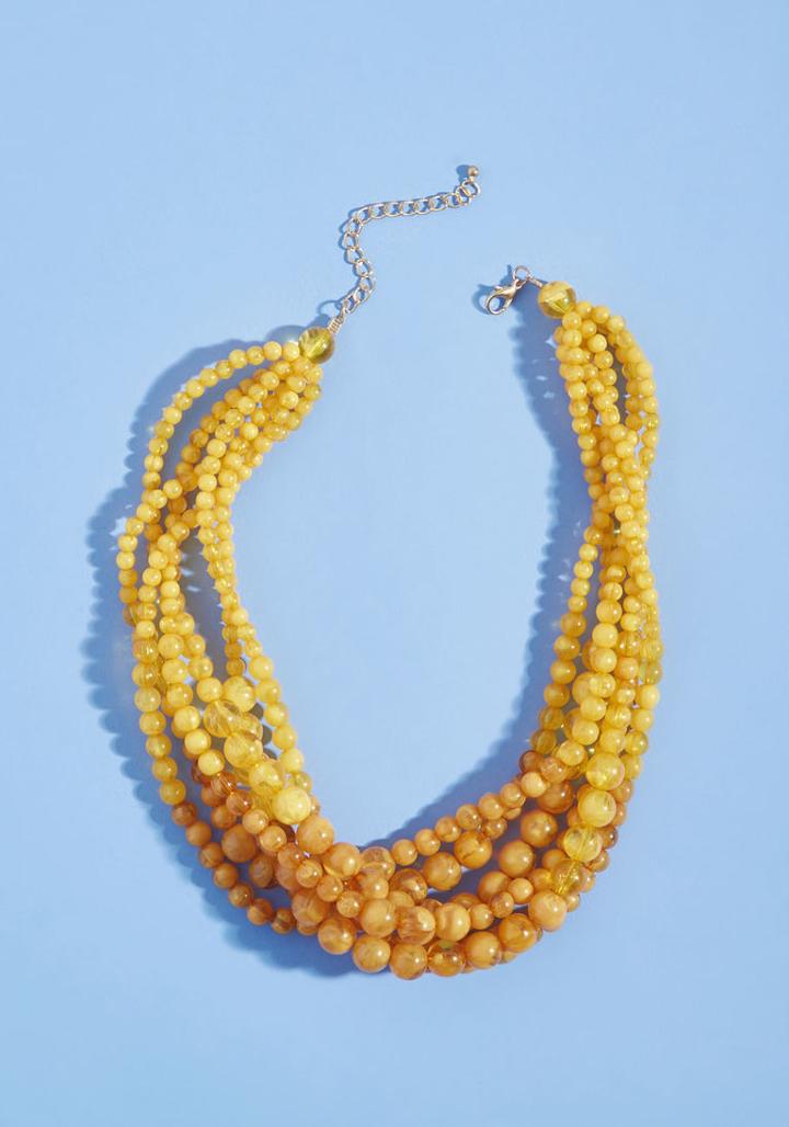 Modcloth The Beads Knees Statement Necklace