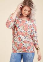  Sports Rapport Top In Retro Blossom In Xs