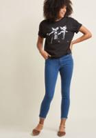Modcloth Chats Noir Graphic Tee In Xxl