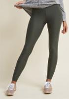 Modcloth Fashionable Foundation Leggings In Green In M