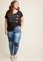 Modcloth Your Hour Of Knee Jeans - 14-22 In 22