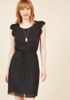  Positive Philosophy Knit Dress In Noir In S