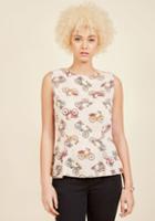  Make Great Rides Sleeveless Top In L