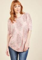 Modcloth Best Of Botanical Top In Paisley In S