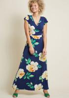 Modcloth Easygoing Occasion Floral Maxi Dress In Xl