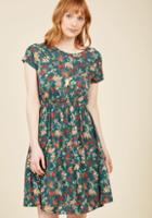  Keep An Open Greenhouse Floral Dress In M