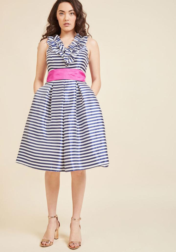  Ruffles And Radiance Fit And Flare Dress In 6