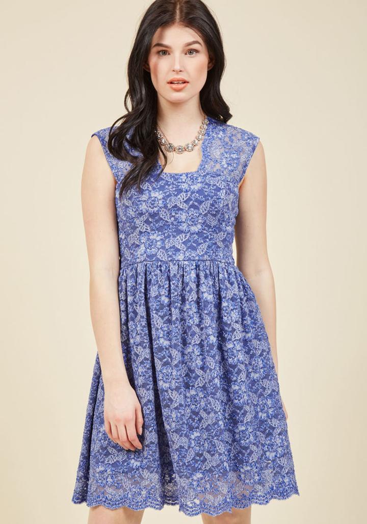  Refined The Way Lace Dress In Lake In 2x