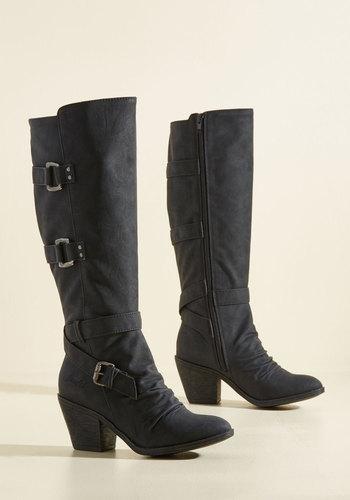  Another Year Bolder Block Heel Boot In 7