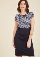  Keeping Tabs Sheath Dress In Xs