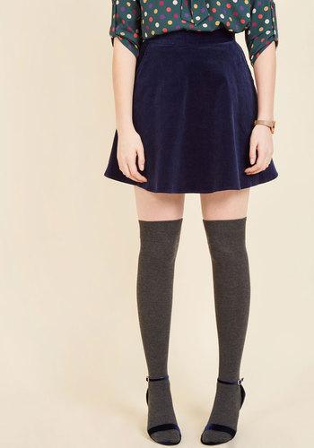  Whirl's Greatest Skater Skirt In Navy In 4x