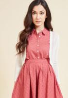  Pointelle Belle Cardigan In White In M