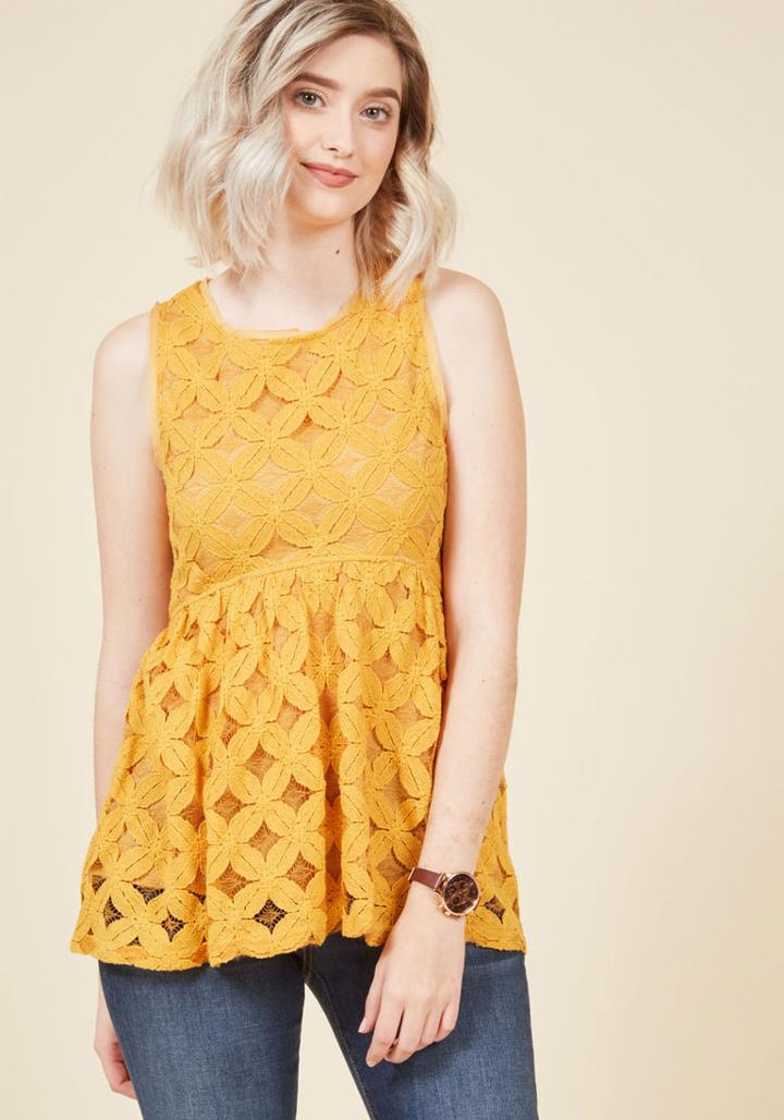  Outstanding Attitude Sleeveless Top In S