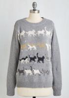 Green3 Meow That's More Like It! Sweater