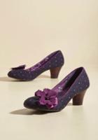 Rubyshoo Ruby Shoo Rosette For Life Heel In Mulberry In 38