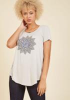  Kaleidoscopic Topic T-shirt In 3x