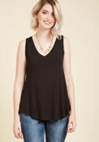 Modcloth Endless Possibilities Tank Top In Black