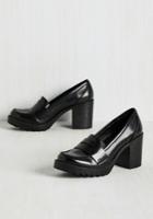  Loafer And Done With Block Heel In 10