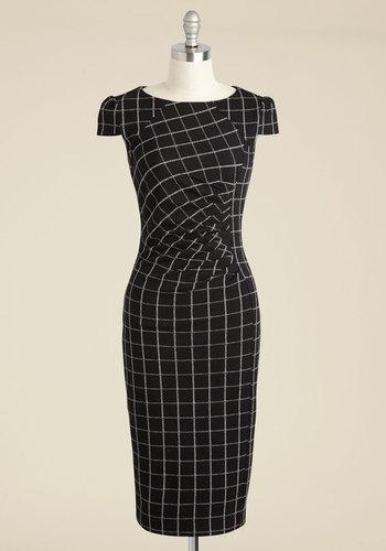  Oops! I Grid It Again Sheath Dress In 12 (uk)