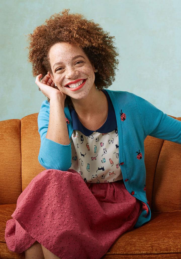  Ladybug Lovin' Cardigan In 2x