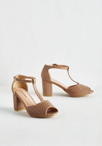 Topguyinternational Dance Floor Diva Heel In Taupe