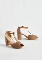 Topguyinternational Dance Floor Diva Heel In Taupe