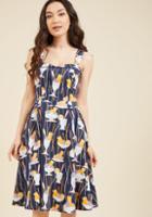  Darling On The Double Midi Dress In M