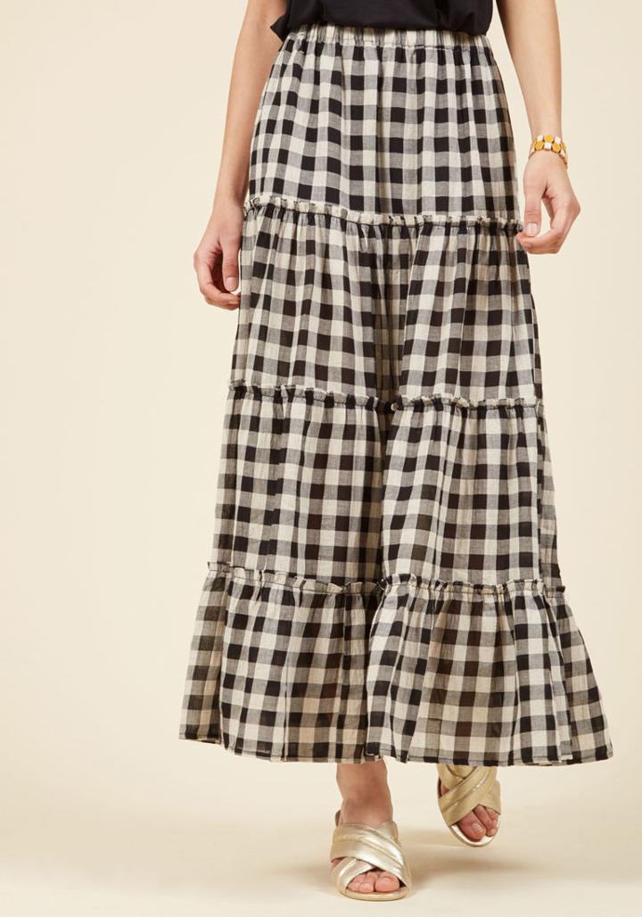  Cookout Lookout Maxi Skirt In Xs