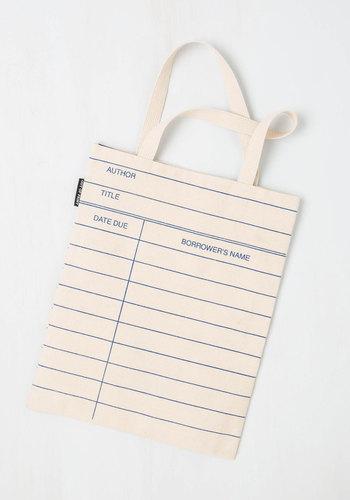Outofprintapsco Bibliotheque Trek Tote