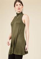  Ease To Meet You Tunic In Olive In 1x
