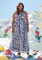  East Beach Engagement Maxi Dress In Xxs