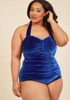  Bathing Beauty One-piece Swimsuit In Royal Velvet - 16-34 In 20