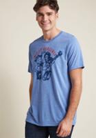 Kinship Styled And Wonderful Men's Graphic Tee In L