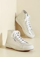 Superga Here's The Kicker Sneaker In Metallic Moonlight