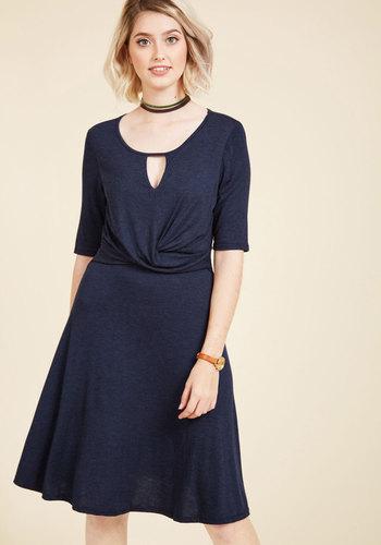  Grant You One Twist A-line Dress In S