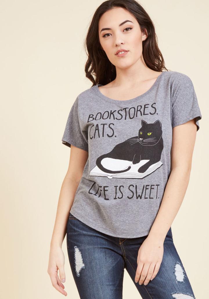 Outofprint Made Just Fur You T-shirt In Xxl