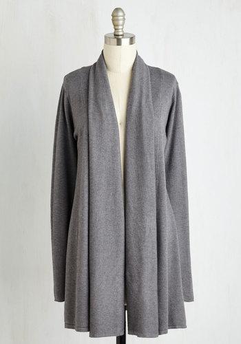 Dreamersbydebut Comfy My Way Cardigan In Grey