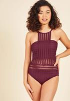  Just Meshing Around One-piece Swimsuit In S