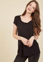  Everyday Optimism T-shirt In Black In Xl
