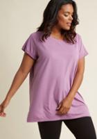 Modcloth Simplicity On A Saturday Tunic In Lilac In 4x