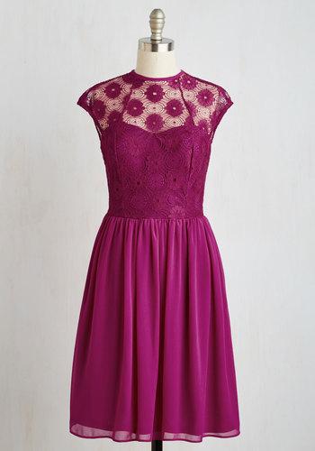 Mysticfashion Up And Stunning Dress In Fuchsia