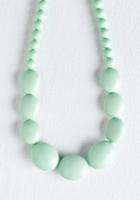 Novainc Bright And Baubly Necklace In Mint
