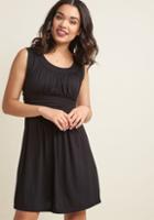 Modcloth I Love Your Jersey Dress In Black In 2x