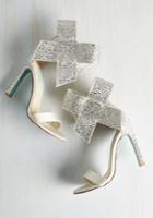 Betseyjohnsonfootwear Kick It Up A Posh Heel In Sparkling Champagne