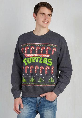 Mightyfinepubliclibrary Jingle Shell Rock Men's Sweatshirt