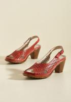  Comfort Made Creative Leather Heel In 39