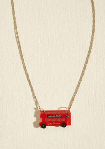  This Is Bus Necklace