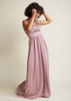 Modcloth Sleeveless Bridesmaid Maxi Dress In Lavender In Xxs