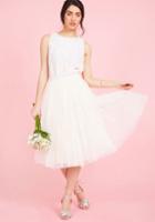 Jennyyoo Your Own Merits Midi Skirt In Ivory