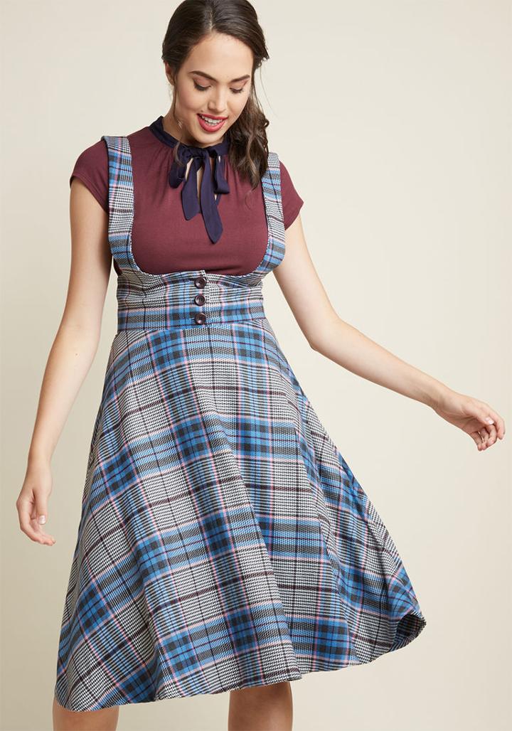 Collectif Collectif Sentimental Sway Midi Jumper In Xxl